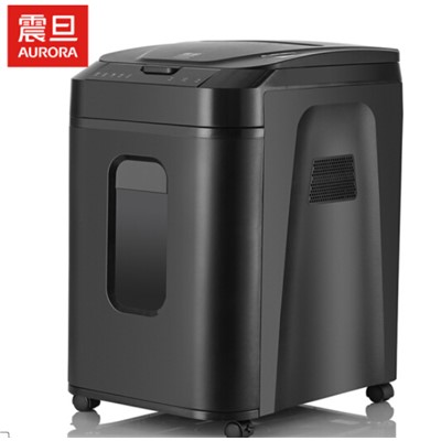 震旦AURORA AS120CD碎紙機  4級保密辦公商用全自動碎紙機（自動120張 持續(xù)60分鐘 32.2L 可碎卡、光盤) AS120CD 